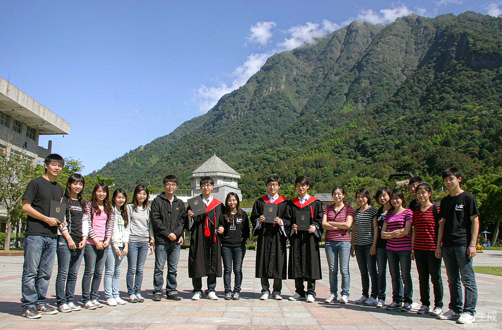国际学生合影